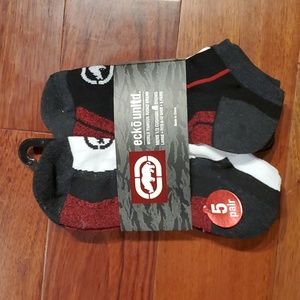 Large Men's Half Cushion no show socks 5 pairs